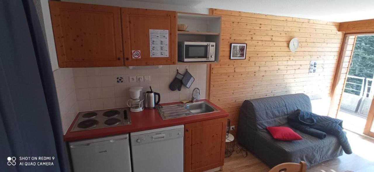 Studio Chamrousse 1700 Pour 4 Personnes - Au Calme - Avec Wifi Buitenkant foto