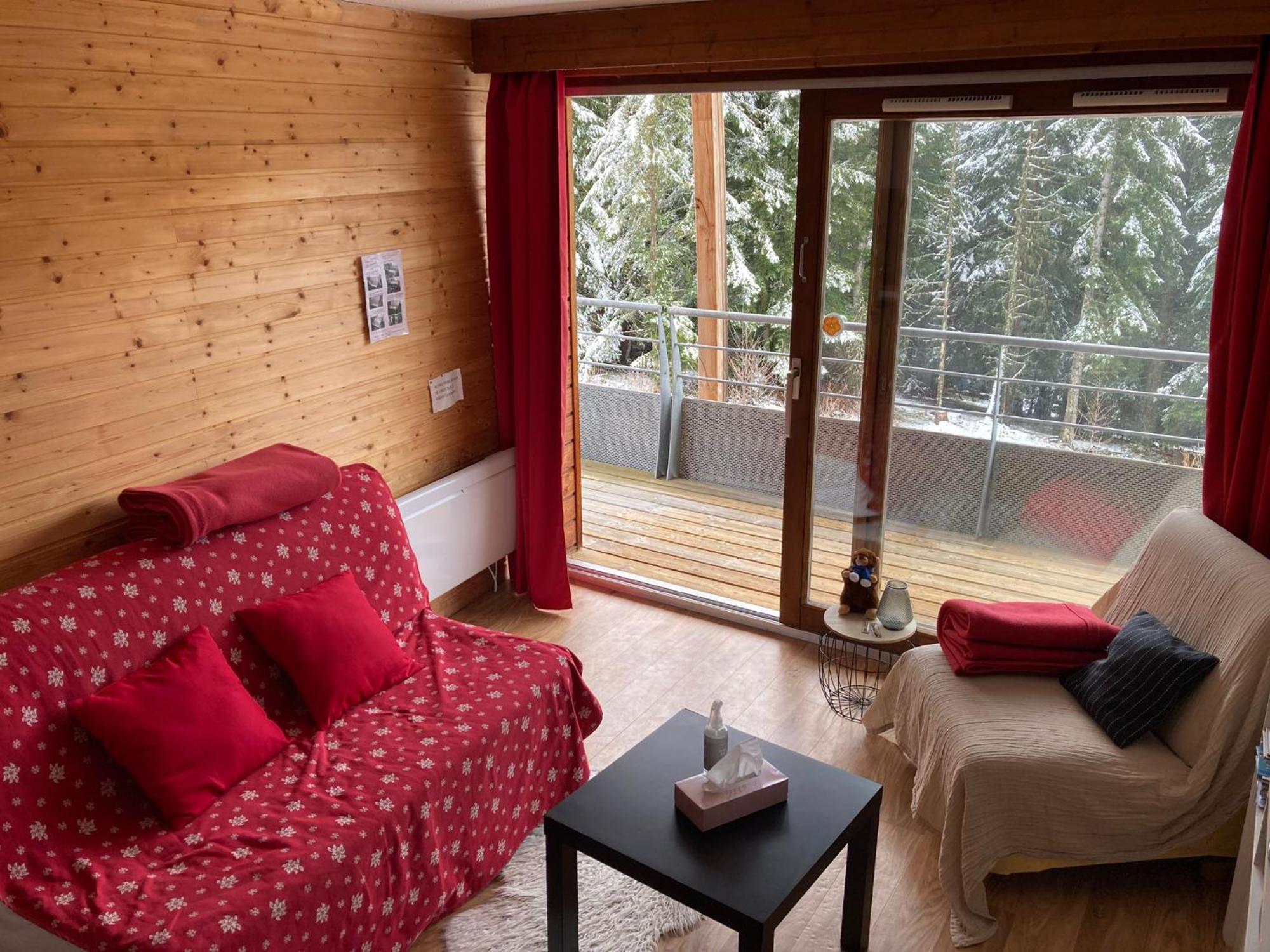 Studio Chamrousse 1700 Pour 4 Personnes - Au Calme - Avec Wifi Buitenkant foto